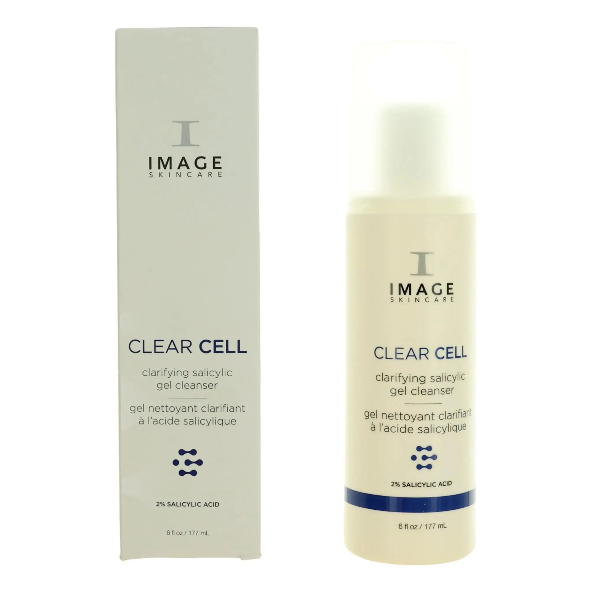 Clear Cell Clarifying Salicylic Gel Cleanser by Image for Unisex - 6 oz Cleanser
