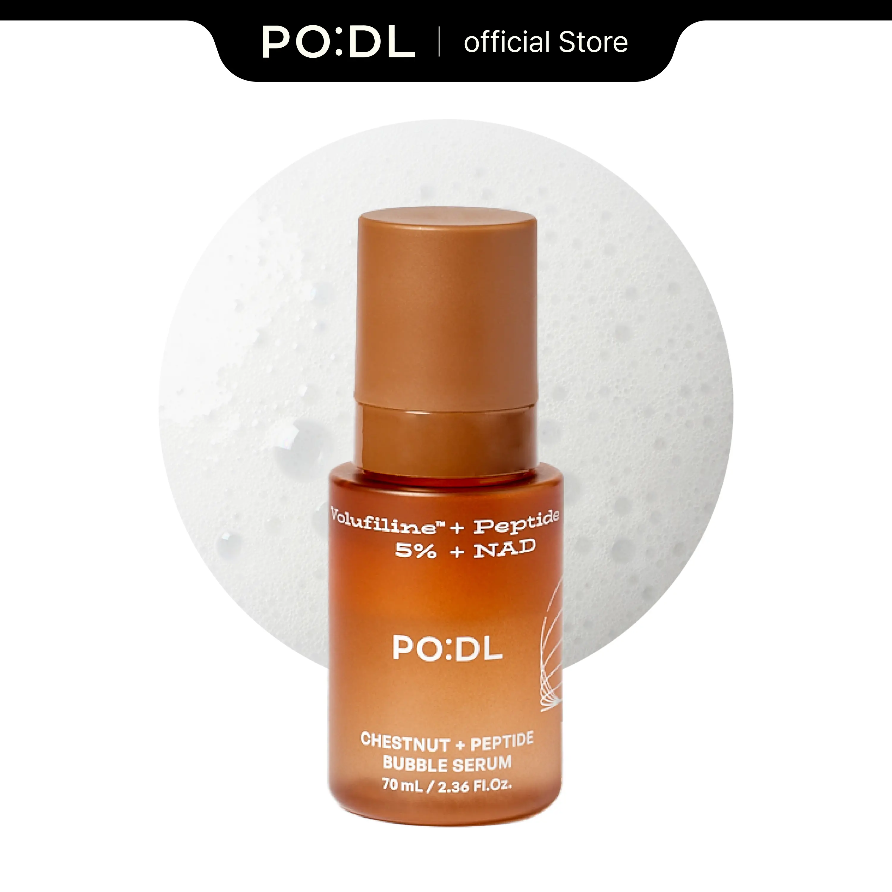 [PODL]100% Pure Volufiline Peptide Bubble Serum: from SEDERMA (France) | Bubble-to-Glow Firming Serum| Facial Volume Plumping For Under-Eyes, Neck, Forehead, Smile Lines, Lips | Anti-Aging | Korean Skincare
