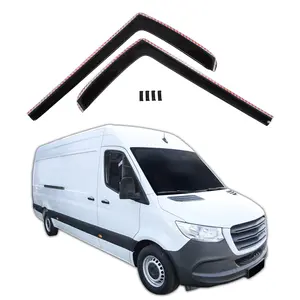 In Channel Rain Guards for Car Windows 2019-2025 Mercedes Benz Sprinter W907, Durable Window Visors Vent Deflectors 2 pcs.