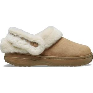 Crocs Adult Classic Unfurgettable Vegan Suede Lined Clogs, Fuzzy Slippers