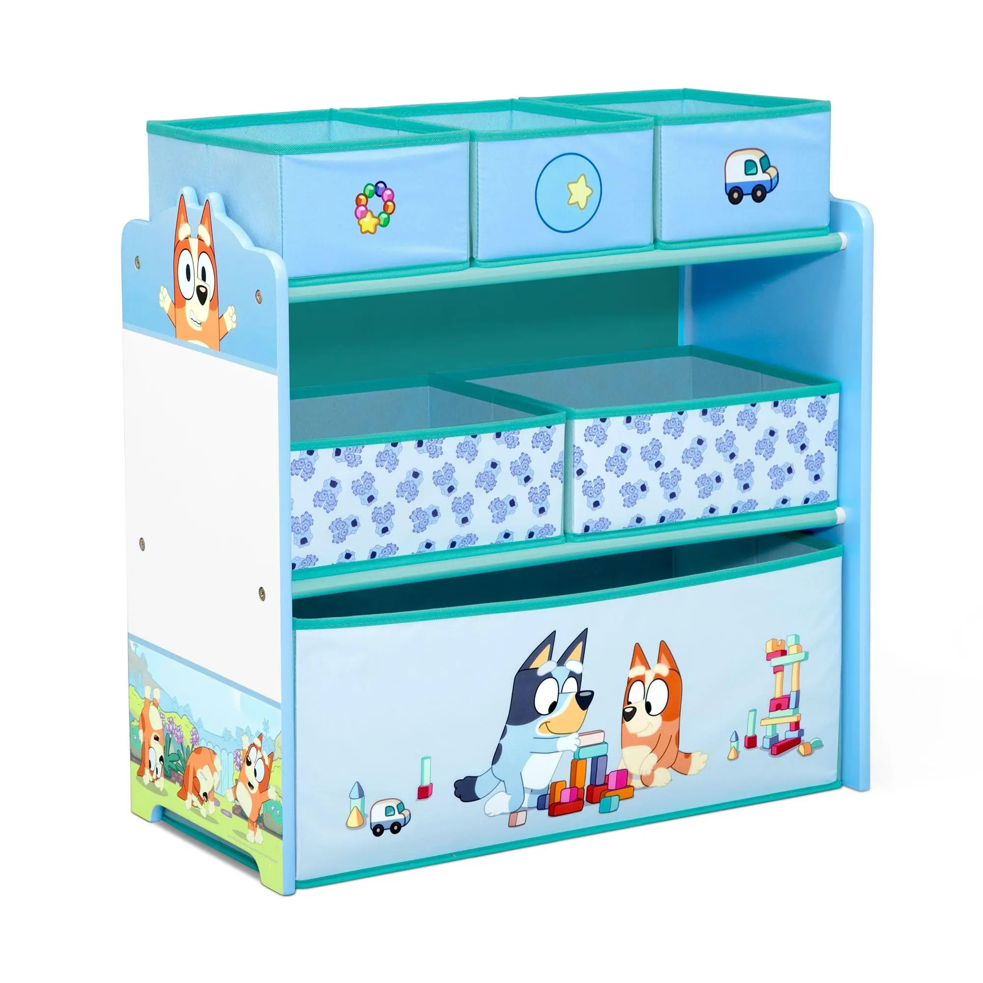 Delta Children Bluey Design & Store Bin Toy Storage Organizer Delta Children Bluey Design & Store Bin Toy Storage Organizer