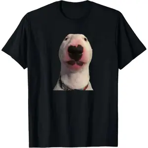 Brand Bdhjydb 100% cotton T-shirt, Walter dog pattern T-shirt, meme gift T-shirt, suitable for men, women, girls, children, fashion T-shirt