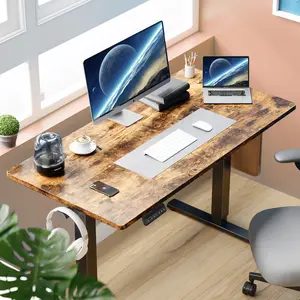 Electric Standing Desk Adjustable Height, with Memory Preset, Computer  Desk with T-Shaped Bracket Suitable for Home Office