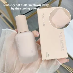 Serum Foundation for Dry Skin - Lightweight Full Coverage 16Hr Natural Finish Hydrating No Makeup Feel