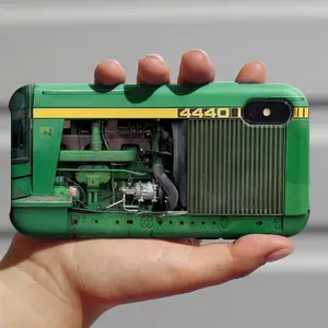Green Tractor Deer 4440 Phone Case HG Tractor Phone Case HG