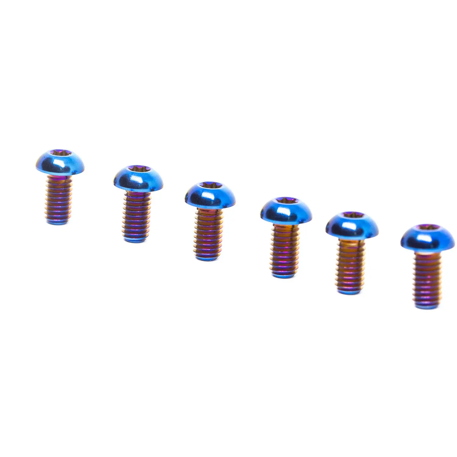 Titanium Front Rotor Bolts 6-Pack [M5x10mm]