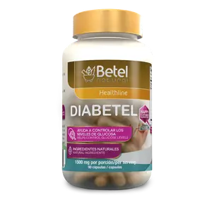 Betel Diabetel Organic Edible Herbal Supplement Capsules (90 Count) - Natural Ingredient Support for Adult Diabetes, Glucose Management Dietary Healthcare Product
