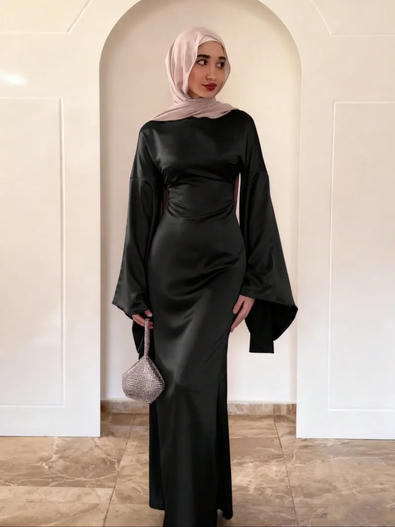 black long dress cut out Michelle Cut Out Maxi Dress - Black