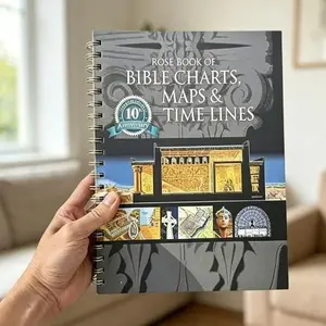 Festival Gift Full-Color Bible Study Notebook with Charts, Maps & Time Lines, Reference Guide for Bible Beginners & Students, Perfect Christian Gift for Study Groups & Devout Believers bridesmaid proposal box