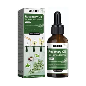 50ML Rosemary Strengthening Hair Oil, Rich in Camellia & Peppermint Oils, Nourishing Moisturizing Hair Care Liquid for Stronger Hair, Deep Nourishment, Scalp & Root Treatment, Moisture, daily hair care
