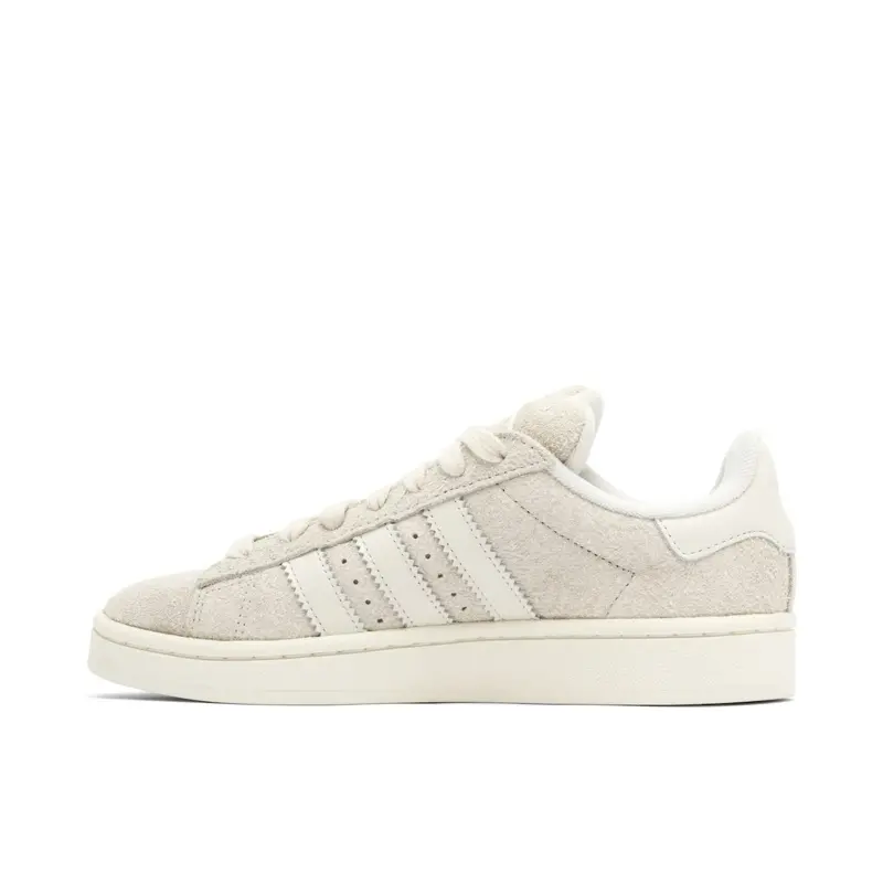 Adidas Campus 00s Suede Sneakers for Youth & Women's in Light Grey White | Retro Athletic Thick-Soled Casual Walking Shoes, Sports Shoes, Chunky Casual Shoes