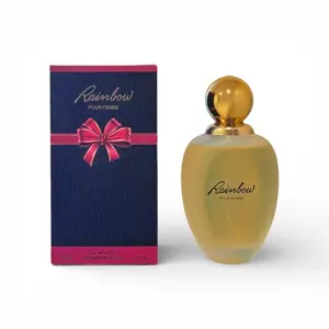 Secret Plus Rainbow Pour Femme Eau de Parfum spray. 3.4 fluid ounces (100 ml). Fragrance Notes  including peach, raspberry, bergamot, plum, and mirabelle, with a floral heart of jasmine, tuberose, rose, and lily-of-the-valley.