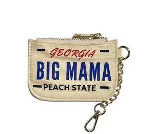 Custom License plate wallet for bag chain | Custome wallet | Custom bag chain