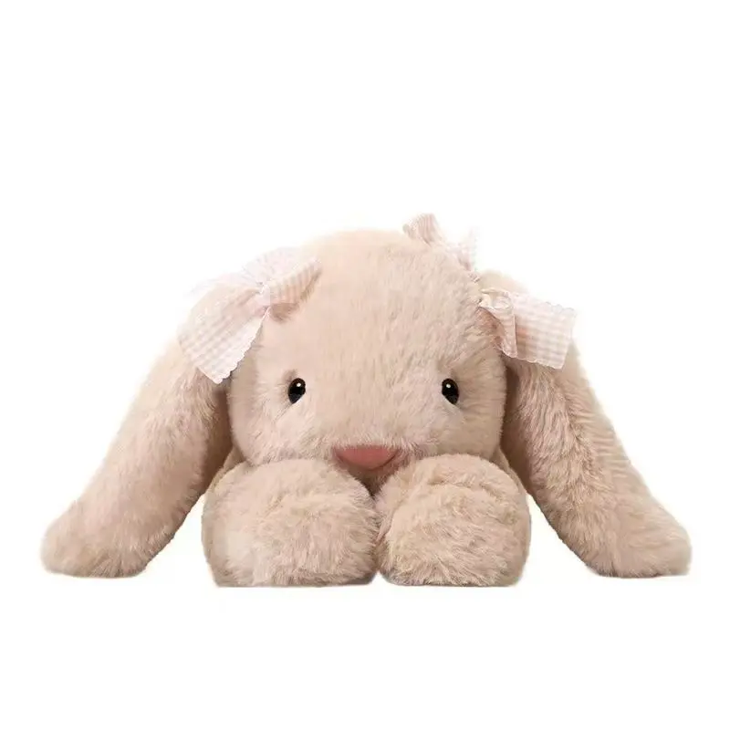 Cute Jimny Bunny Stuffed Animal - Cutecore Stuff, Kawaii Aesthetic Girly Room Decor, Viral Hugging Pillow, Desk Companion, Cute Girly Birthday Gift for Girls