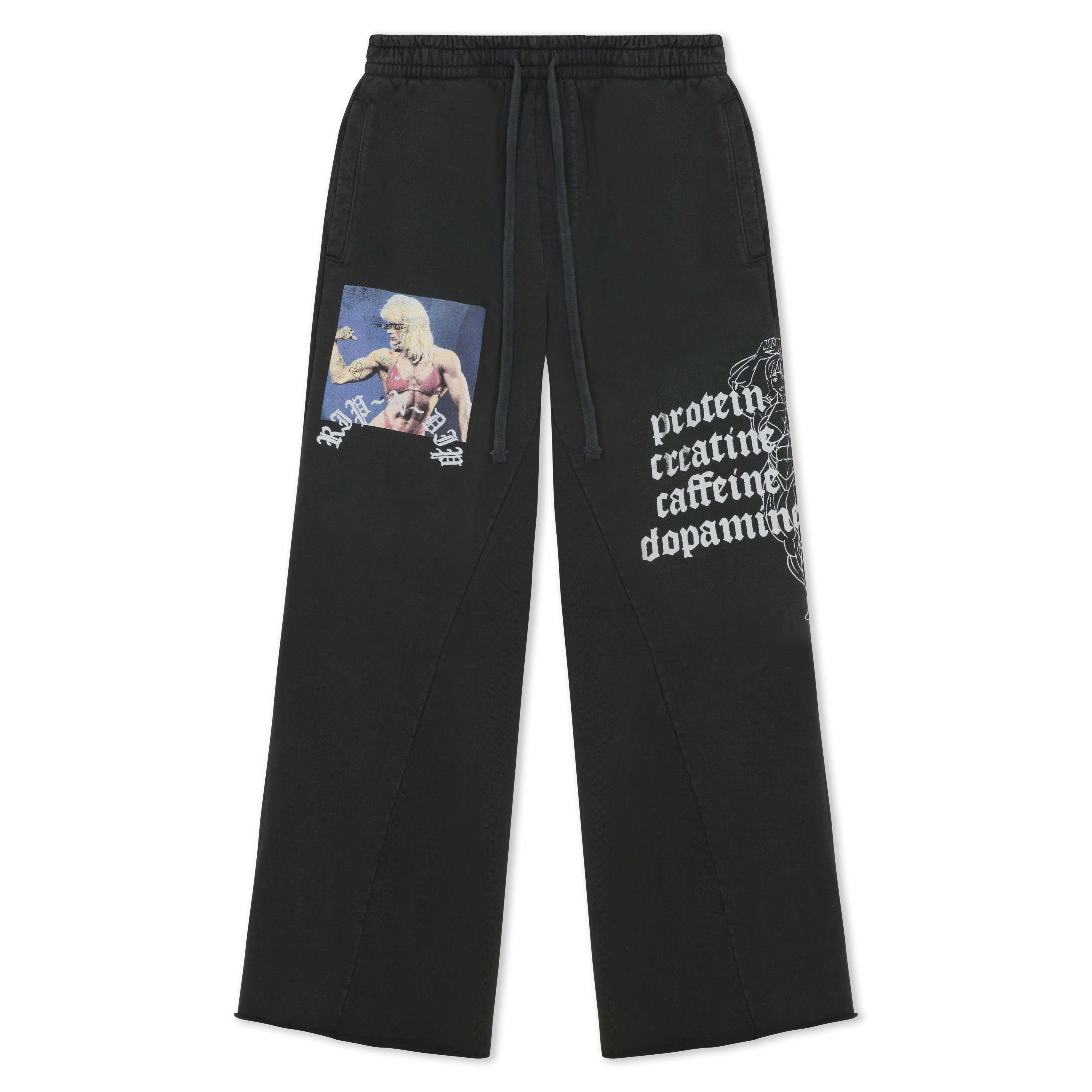 Protein Straight Leg 500GSM Sweatpants (Gunmetal)