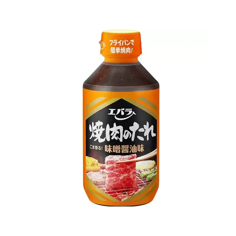 Ebara Japanese Steak Sauce - 300g Glass Bottle of Soy-Based Flavor Dip for Cooking Needs - Made in Japan