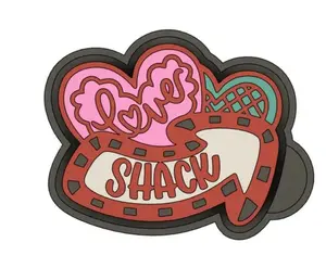 Love Shack  Freshie Mold Versatile Durable Silicone for Resin Casting Soap Making Candle Crafting Clay Work and Baking Ideal for DIY Projects