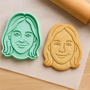 Custom Cookie & Clay Cutter. People Pets Logos or Any Design. Ideal for Baking and Gift Giving