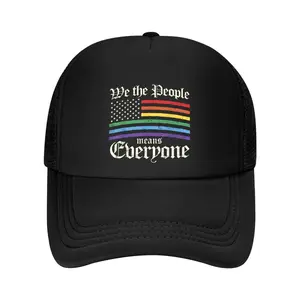 We The People Means Everyone LGBT Gay Pride Gift Baseball Cap