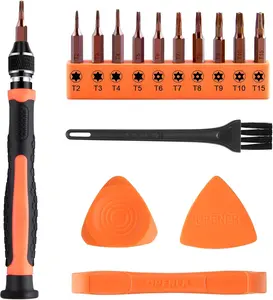 10 in 1 Interchangeable  Torx  Set - T2 T3 T4 T5 T6 T7 T8 T9 T10 T15 Bits,   for Phones, , Computers, , PS4
