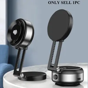 Portable Car Phone Holder, 1 Count Electric Suction Cup Type Phone Bracket, Cell Phone Car Mount, Universal Navigation Bracket for Car, Makeup Use, Thanksgiving/Christmas/New Year Gifts, Vacuum Suction Phone Holder, Car Cellphone Mount, Car Phone Stand