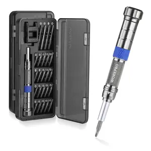 #JumpstartSale WORKPRO 24 in 1 Small Screwdriver Set with Extendable Pole, Magnetic Mini Repair Tool Kit for Phone, Computer, Watch, Laptop, Macbook, Ring Doorbell, Eyeglass, Electronic