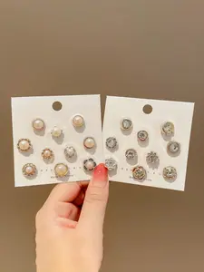 Adjustable Pearl Ribbon Buckle Pins, Elegant Detachable Craft Ribbons, Perfect for Clothing Decoration, Styling and DIY Projects, No Cardboard, Flower Brooch Pin