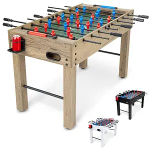 GoSports 48 Inch Foosball Table - Oak Finish