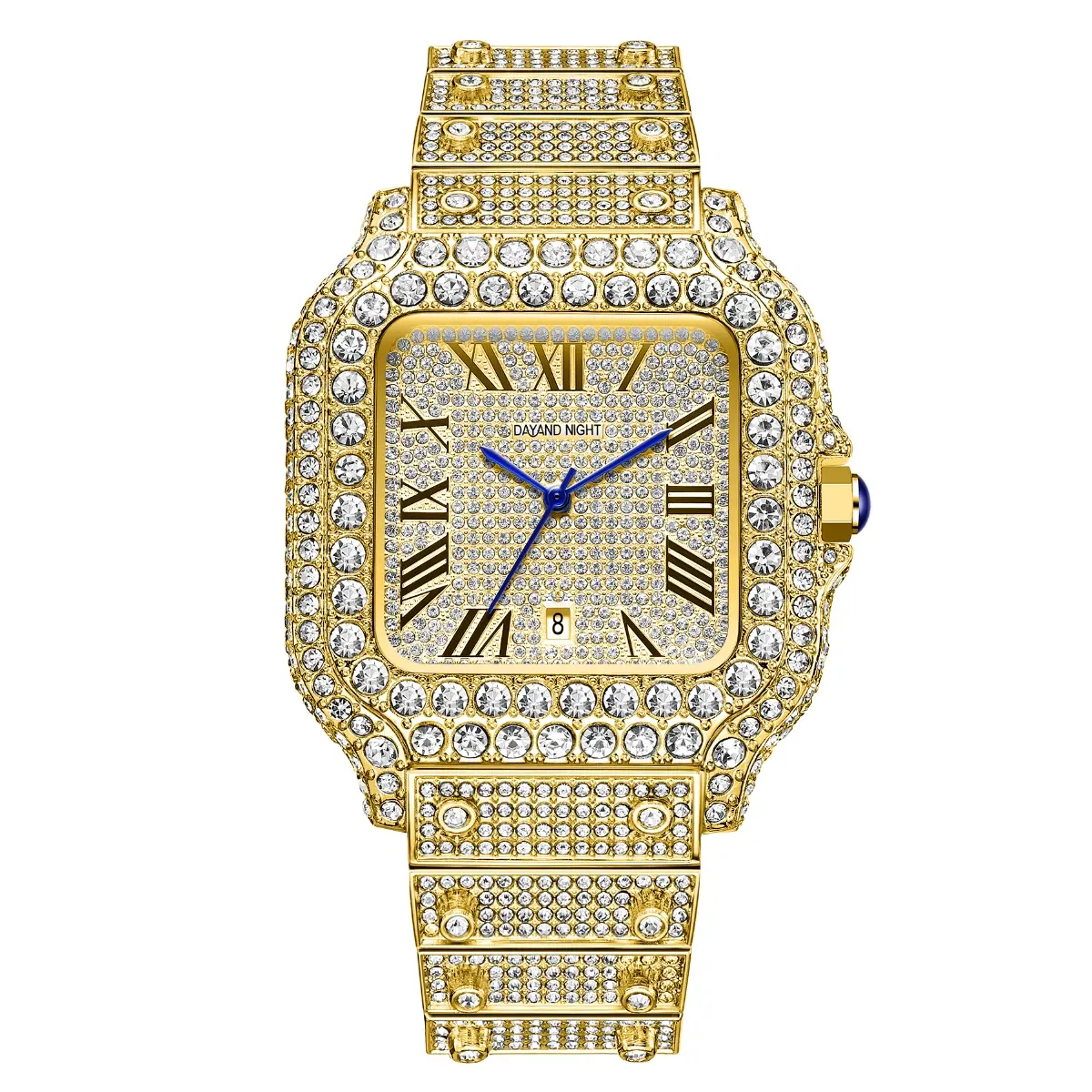 2026 Luxury Iced Out Watch for Men & Women | Unisex Full Diamond Quartz Watch | Super Shiny Gift for Business Events, Banquets, Valentine’s Day, Anniversaries and Christmas 2026 Luxury Iced Out Watch for Men & Women | Unisex Full Diamond Quartz Watch | Super Shiny Gift for Business Events, Banquets, Valentine’s Day, Anniversaries and Christmas