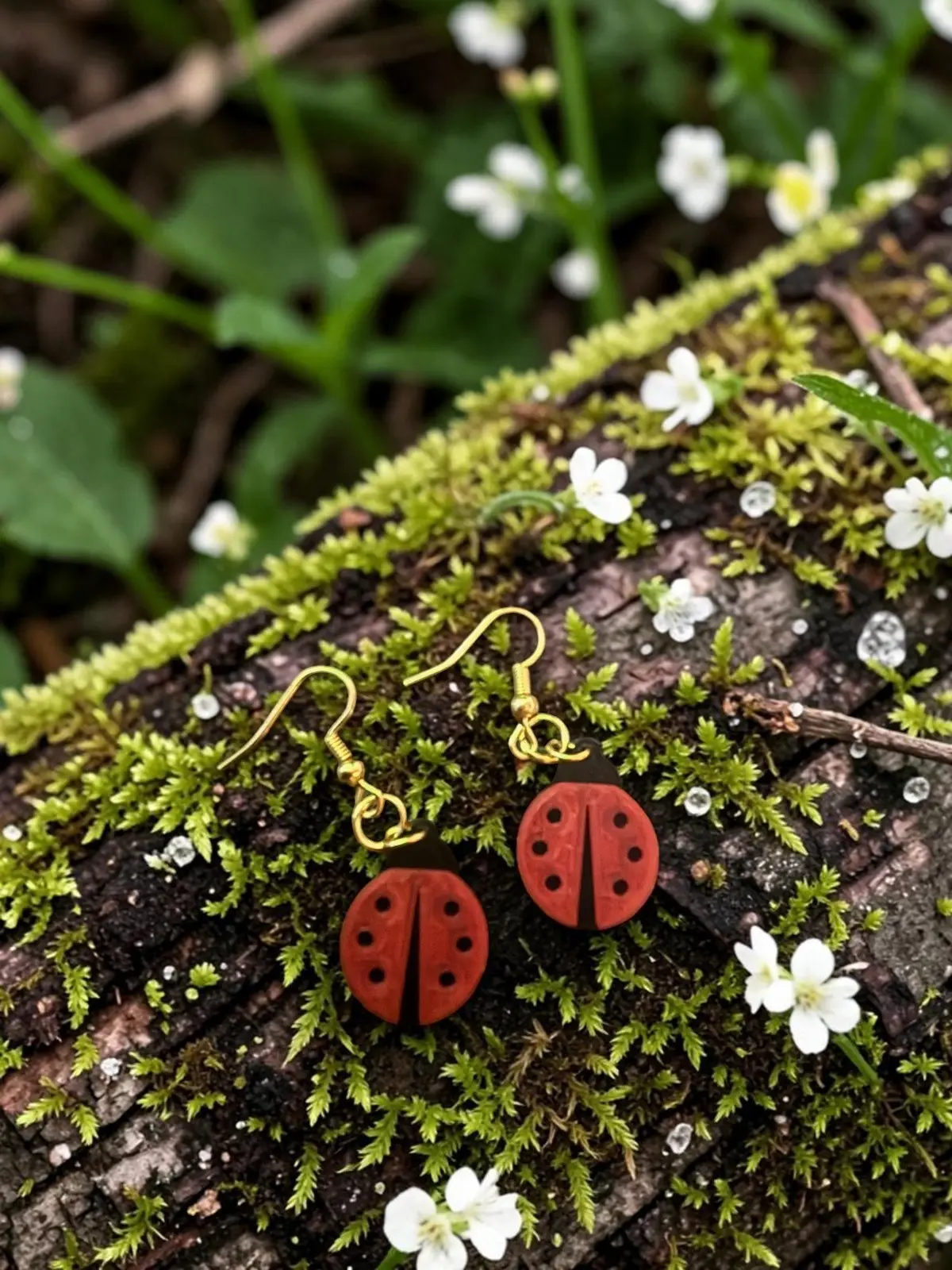 Cute Ladybug Earrings