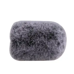 Outdoor Microphone Windscreen Artificial Fur Cover Muff Windshield For AT2020