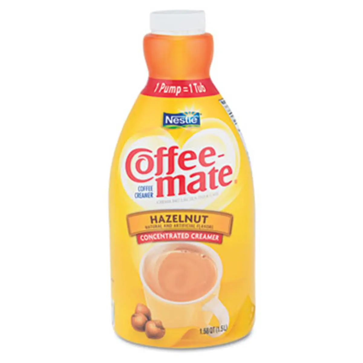 Nes  Hazelnut Creamer 1.5 liter Pump Bottle