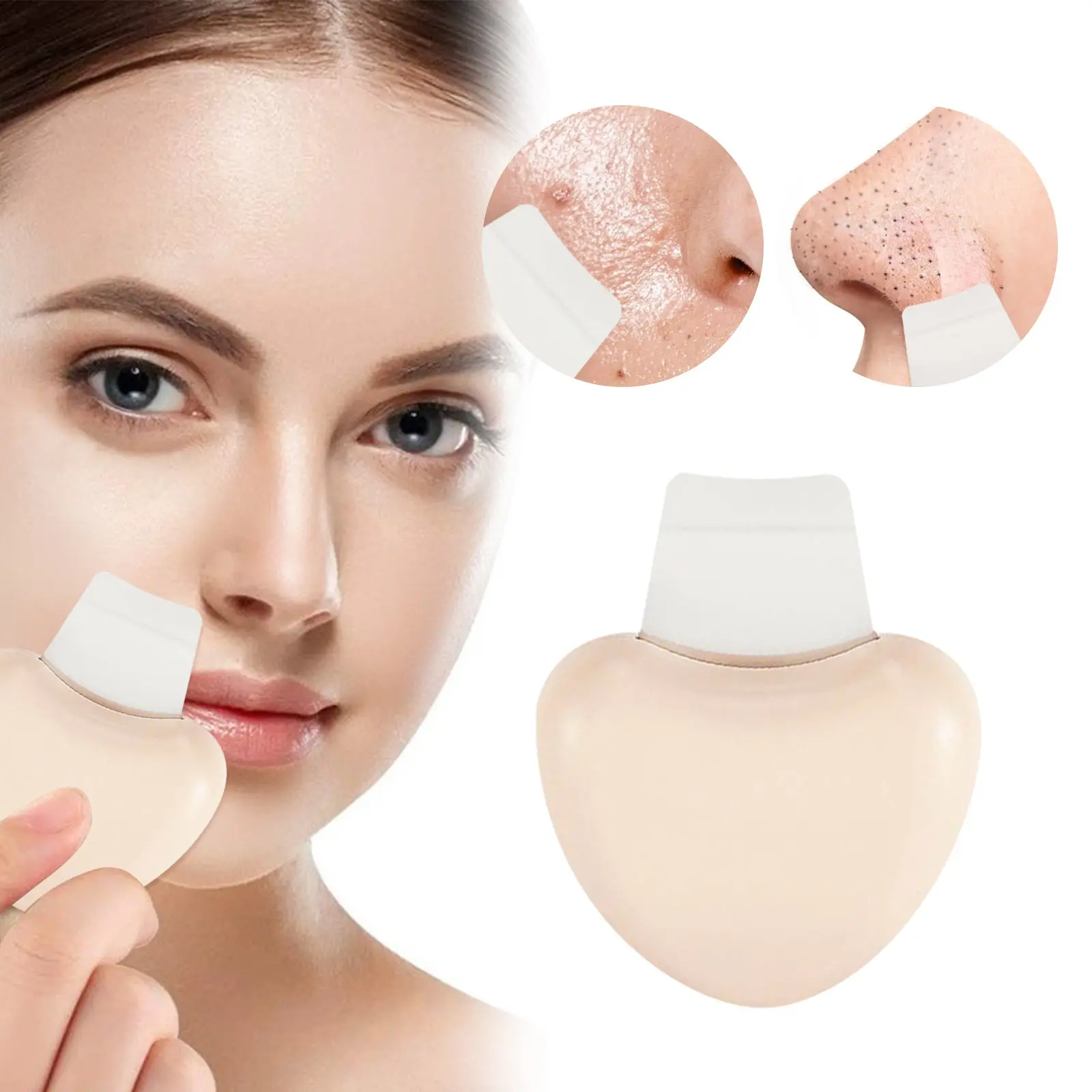 1pc Stainless Steel Master Blackhead Remover Tool, Can be Used With Mud Cream & Cleansing Oil, Facial Care Beauty Tool for Women & Man