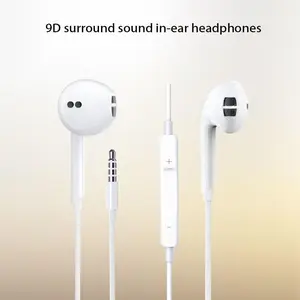 3.5mm In-Ear Headphones, 1.2m Cable, Single or Pair Purchase, HiFi Sound, Rich Bass, Wired Digital Earbuds with Mic and Noise Reduction, Headset, Audio