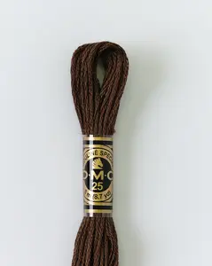 DMC Embroidery Stranded Thread - Six-Strand Embroidery Floss - 3031 - Brazil Nut