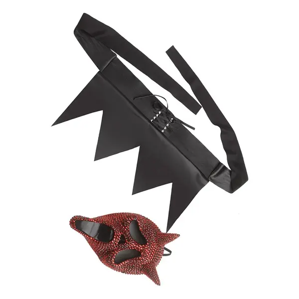 Women's Bling Devil Ghost Face Costume