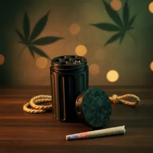 The Session Keeper - Durable PLA Joint & Lighter Holder for 5 Pre-Rolled Joints & Clipper Lighter Odor Resistant Lightweight 3D-Printed Compact Design