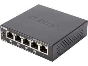 D-Link DGS-1005P 5-Port Gigabit Metal Desktop Switch with 4 PoE Ports D-Link DGS-1005P 5-Port Gigabit Metal Desktop Switch with 4 PoE Ports