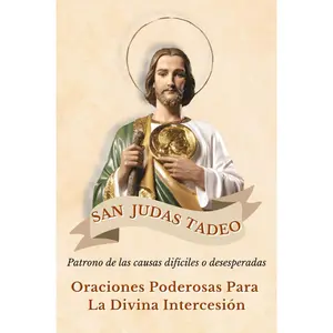 San Judas Tadeo | San Judas Tadeo. Novenas y oraciones milagrosas | San judas tadeo oración | san judas tadeo oración de petición imposible | 6 x 9 Letra grande (Spanish Edition)