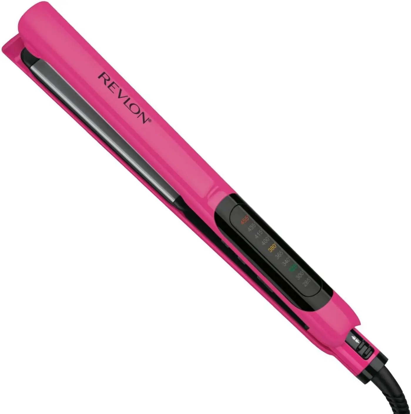 Revlon Smooth Brilliance Ceramic Hair Straightener - 1 in, Lightweight, Salon-Quality Results, Smooth Glide, Ultra-Sleek Styles for Daily Use