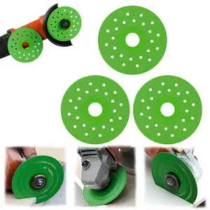 6pcs 115mm Diamond Saw Blades, 45 Degree Chamfered Diamond Ultra Thin Saw Blade Multi-Purpose Discs for Cutting and Grinding Tiles, Glass, Stone, Power Tool Accessories.