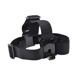 Elastic Adjustable Head Strap Mount Belt For GoPro HD Hero 11 10 9 8 7 6 Camera Black