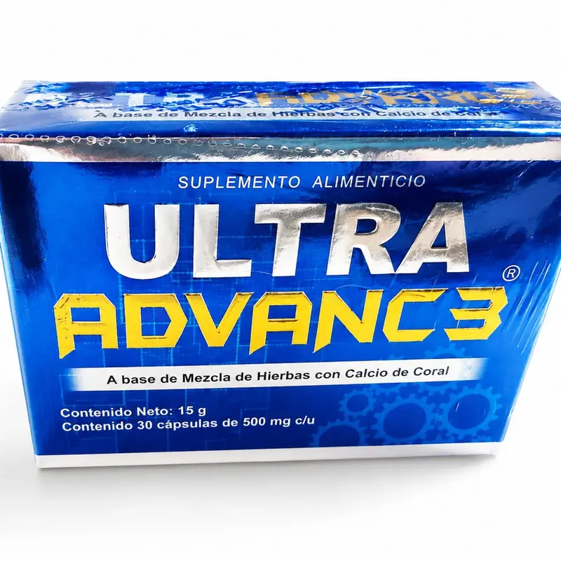 Ultra Advance 3 Blue Ultimate Joint Support - Omega 3, Tumeric, Glucosamine Chondroitin Formula. Vegan, Non GMO, 30 Caps (Blue)