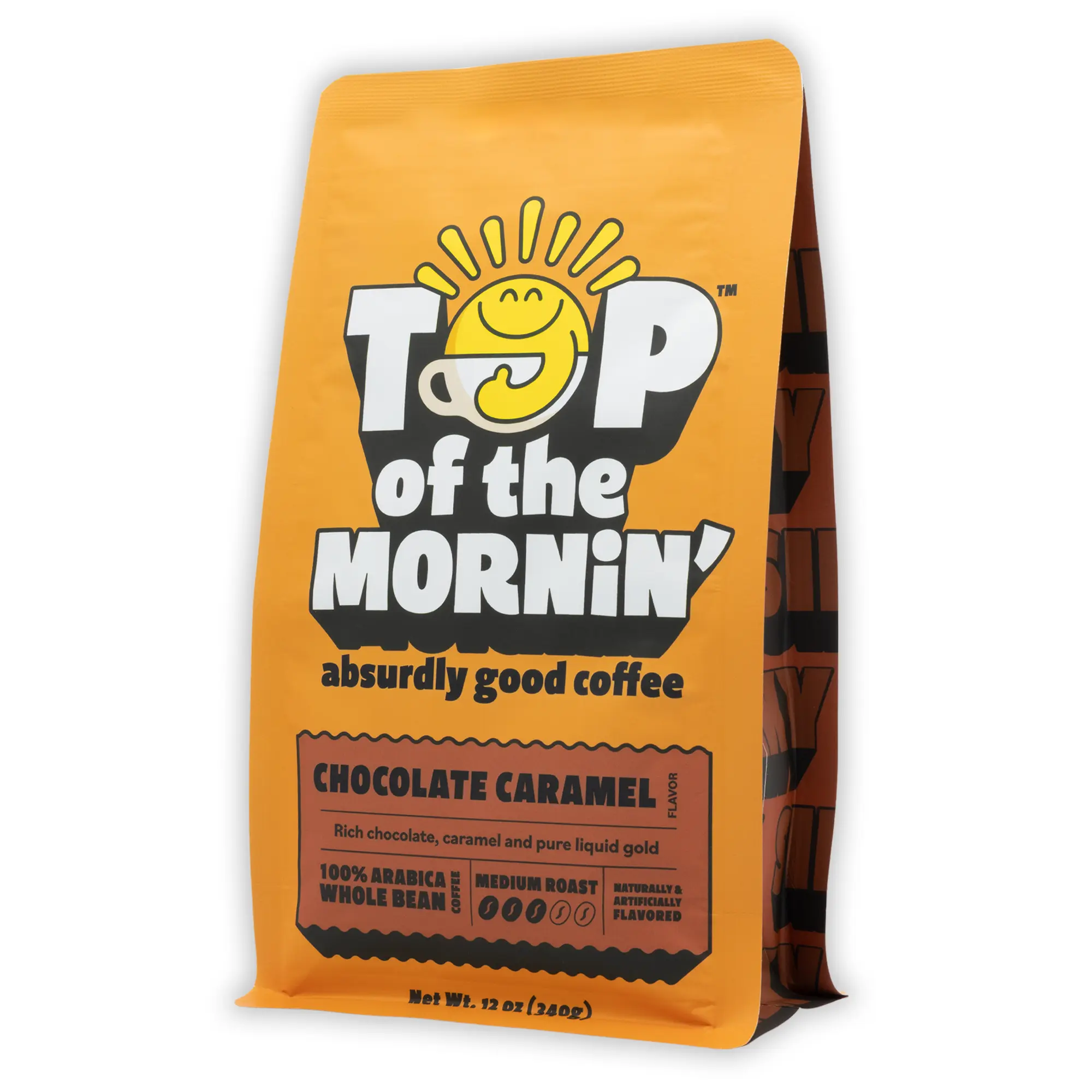 Chocolate Caramel Flavored Coffee 12oz Medium Roast | Whole Bean or Ground Chocolate Caramel Flavored Coffee 12oz Medium Roast | Whole Bean or Ground