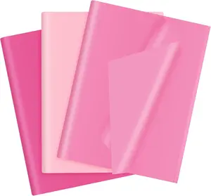30 Sheets Pink Tissue Paper for Gift Bags, Assorted Pink Tissue Paper Wrap Bulk for Decoration Weddings Birthday DIY Project Valentine's Day Christmas Wrapping Crafts Decor, 14 X 20 Inches