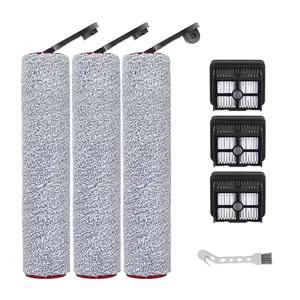 VEVA Replacement Brush Rollers Compatible for Dreame H12 Pro H12 Dual G10Pro Cordless Wet Dry Vacuum Cleaner Replacement Parts Accessory Kit