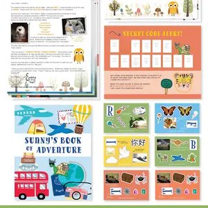 Sunny the Mail Snail Activity Book includes 12 weekly letters and 12 matching stickers, a secret code and so much more!! Soft Cover