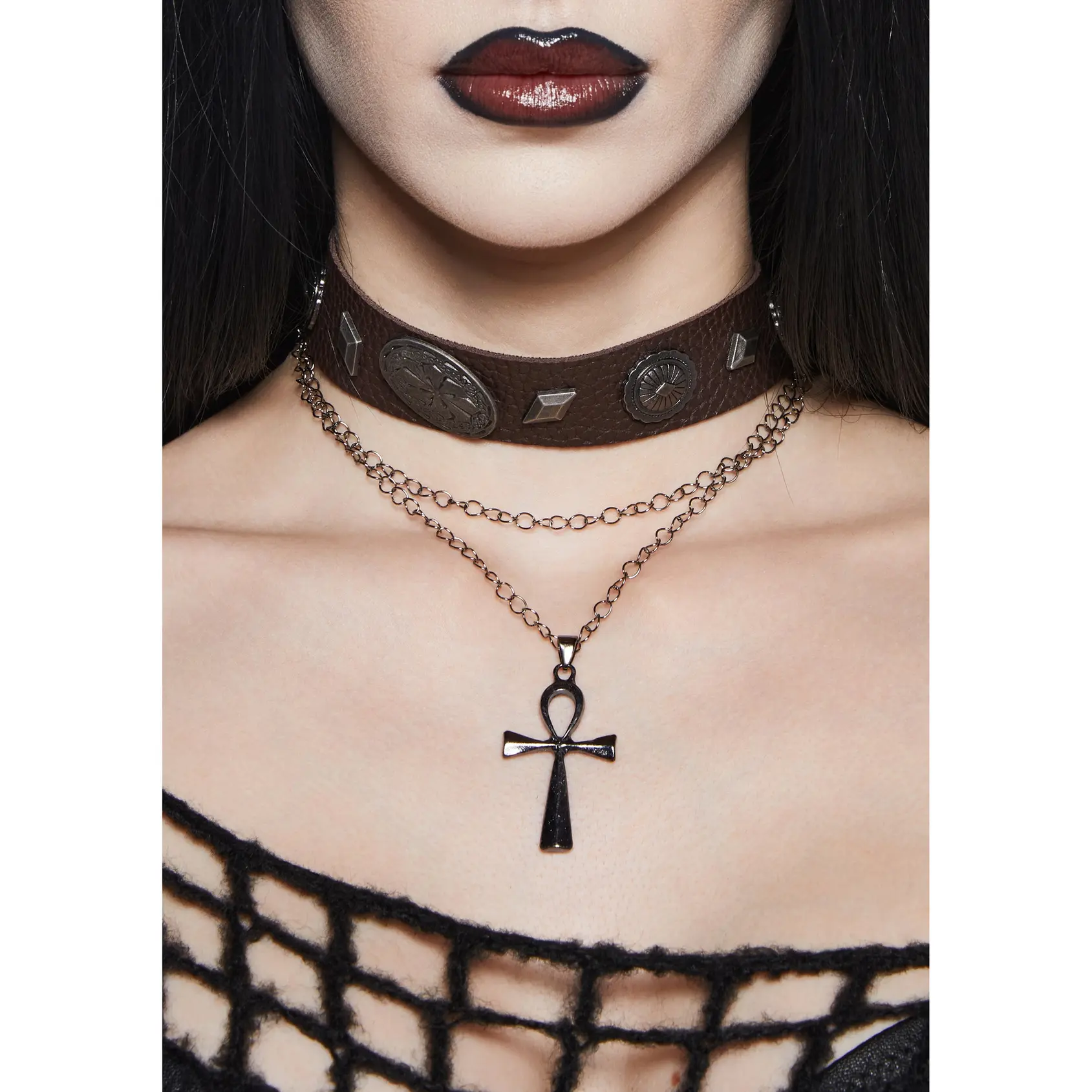 Key Of Life Layered Necklace