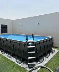 Intex Ultra XTR Frame Pool 24ft X 12ft X 52in (with Filter, Pump, Cover, Ladder