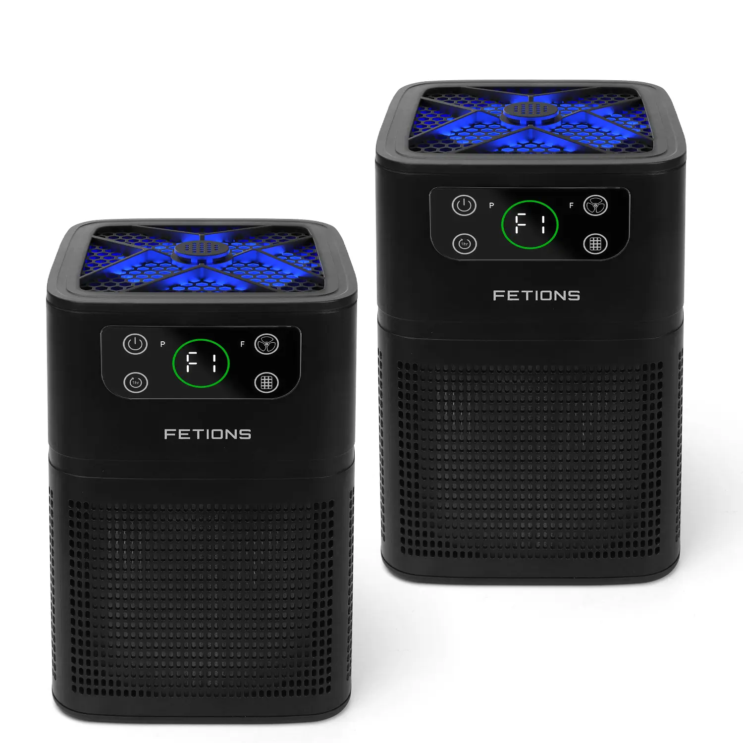 Household Appliances 2 Pack Air Purifiers for Home 3 in 1 Filtration for Pet Dander Dust Pollen Odors Aromatherapy Function LED Light Quiet Sleep Mode Timer for Babies Children Living Room daysale tiktokshopbacktoschool